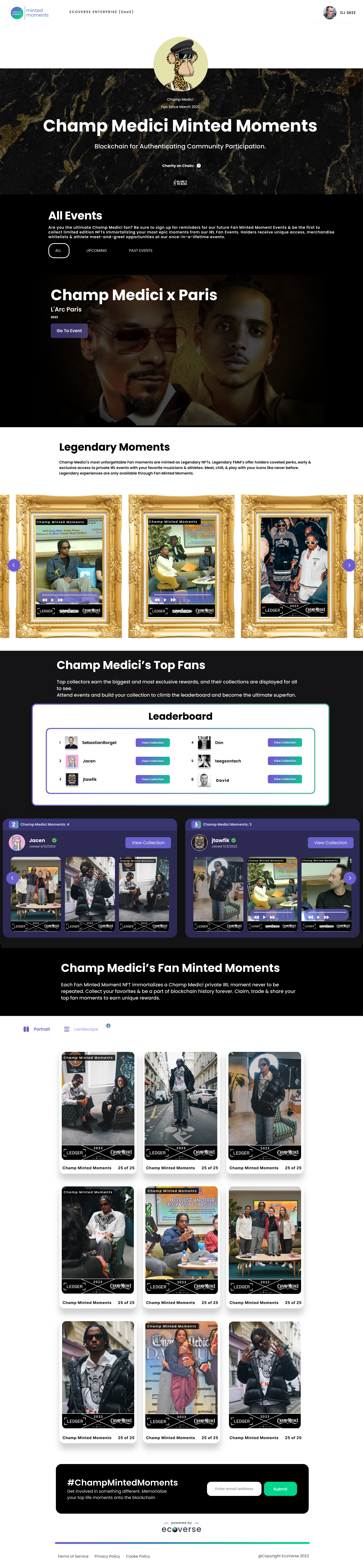 ecoverse brand page